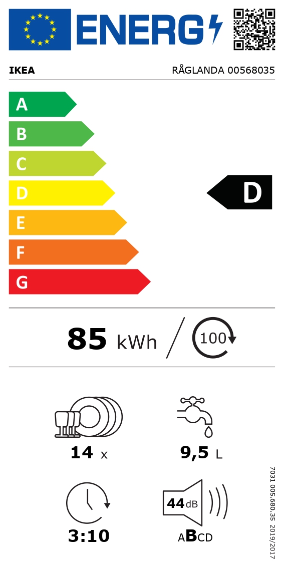Energy Label Of: 00568035