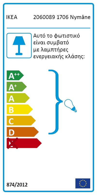 Energy Label Of: 60397861