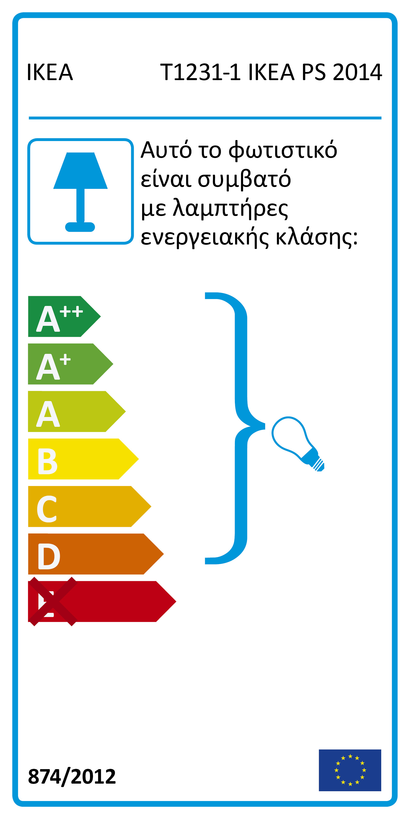 Energy Label Of: 90311494