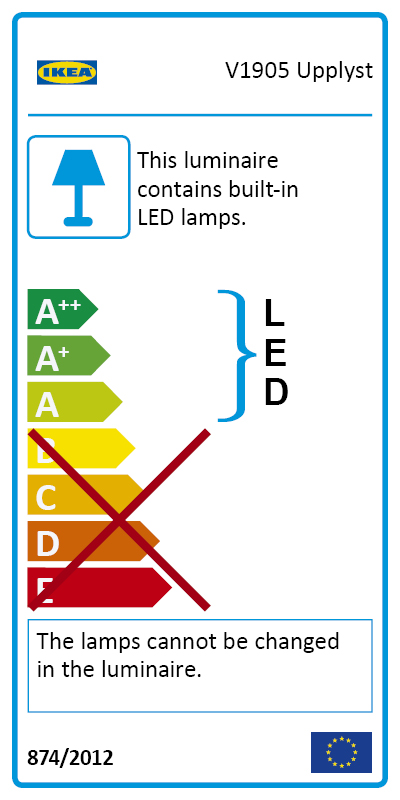 Energy Label Of: 00440339