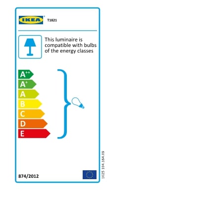 Energy Label Of: 10416409