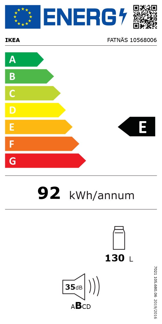 Energy Label Of: 10568006