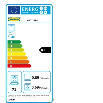 Energy Label Of: 60411664
