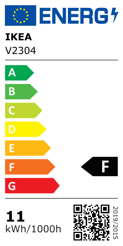 Energy Label Of: 20591087