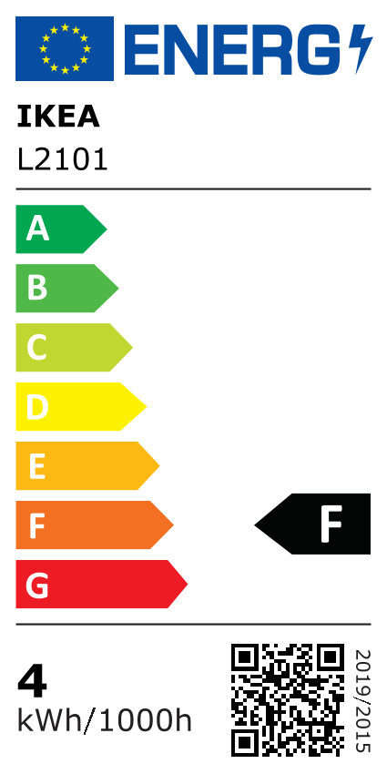 Energy Label Of: 90519917