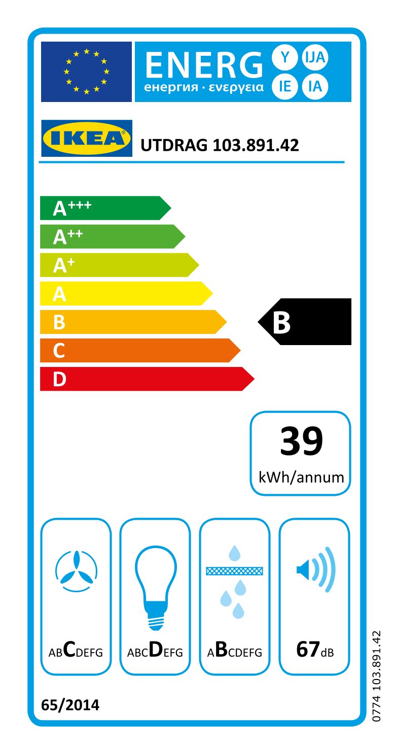 Energy Label Of: 10389142