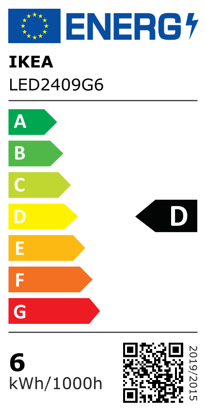 Energy Label Of: 40608572
