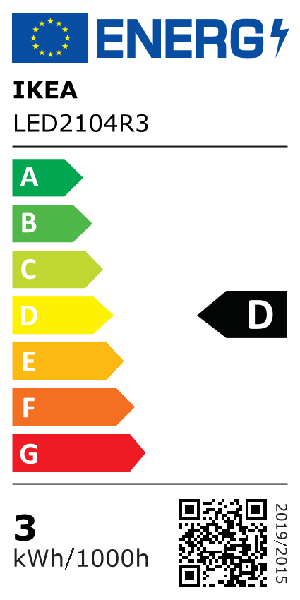 Energy Label Of: 00541300