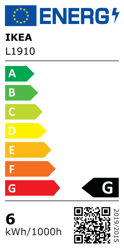 Energy Label Of: 60528584